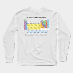 The Periodic Table Of The Elements Long Sleeve T-Shirt